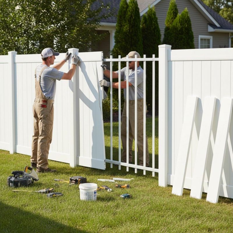 Vinyl Fence Replacement