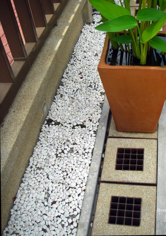 Veranda Drain Installation