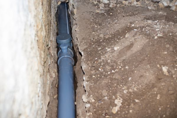 Drain Line Installation in Bloomington