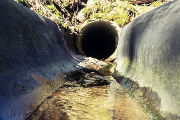 Drainage Swale Installation in Bloomington