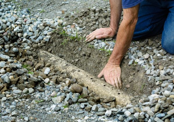 French Ditch Installation in Bloomington